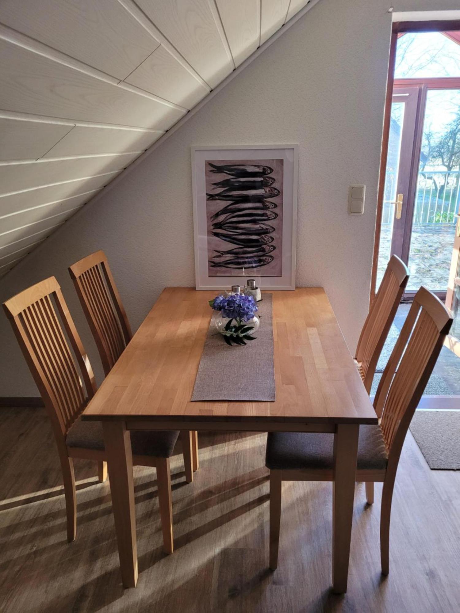 Wohnung Mit Wintergarten Wittmund Eksteriør billede